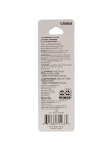 9mm Carbon Steel Utility Razor Blade 5-Pack P77786