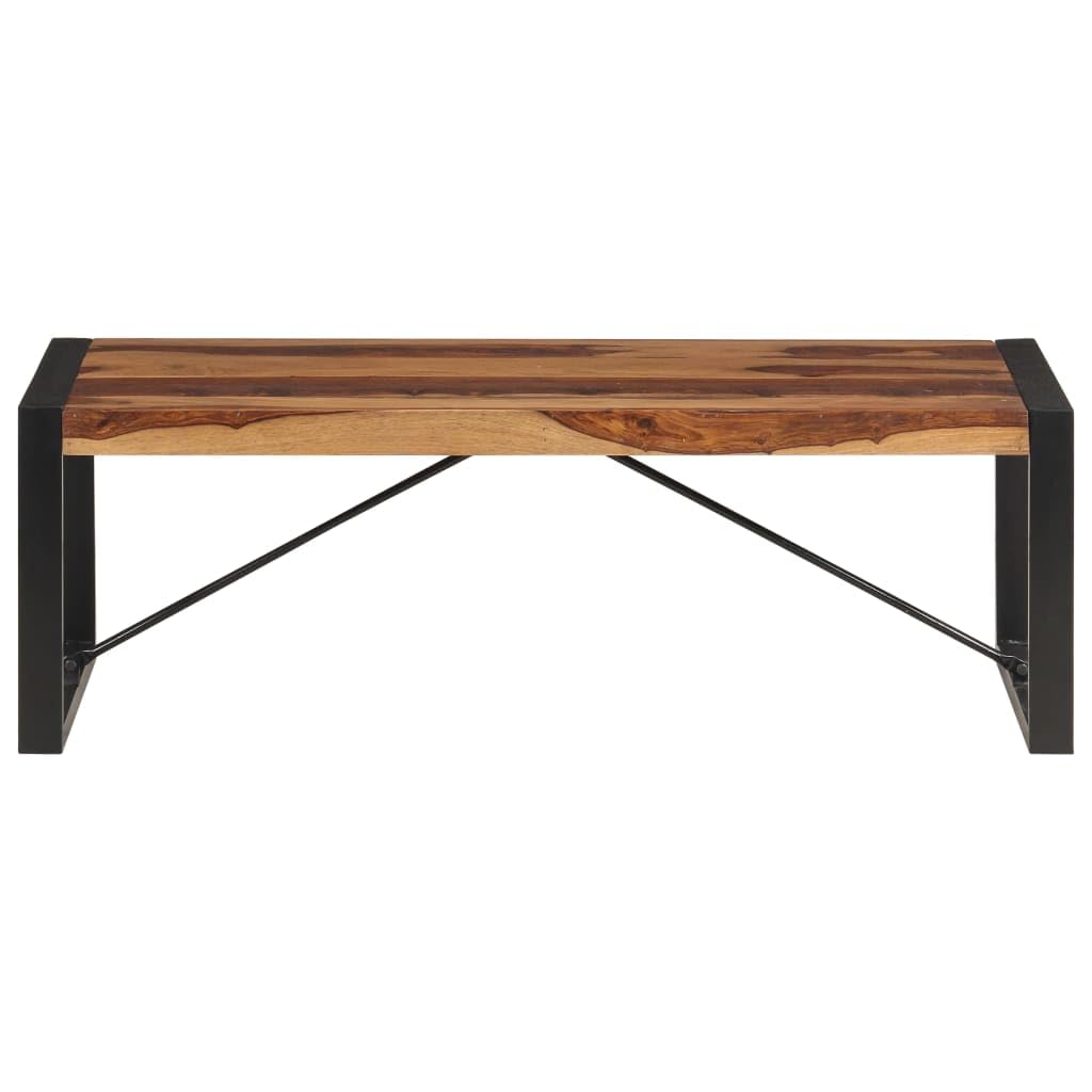 Brown Solid Sheesham Wood Coffee Table S50251
