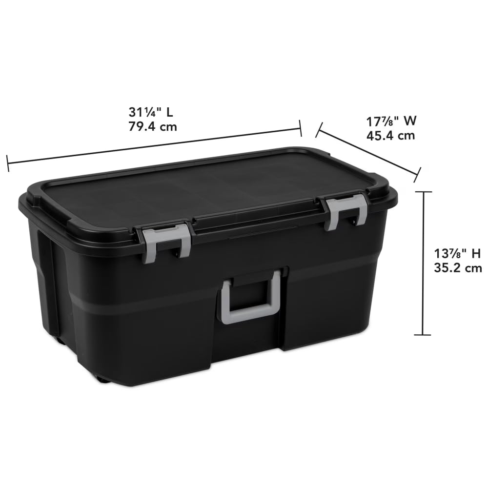 22 Gallon Wheeled Heavy Duty Storage W86981