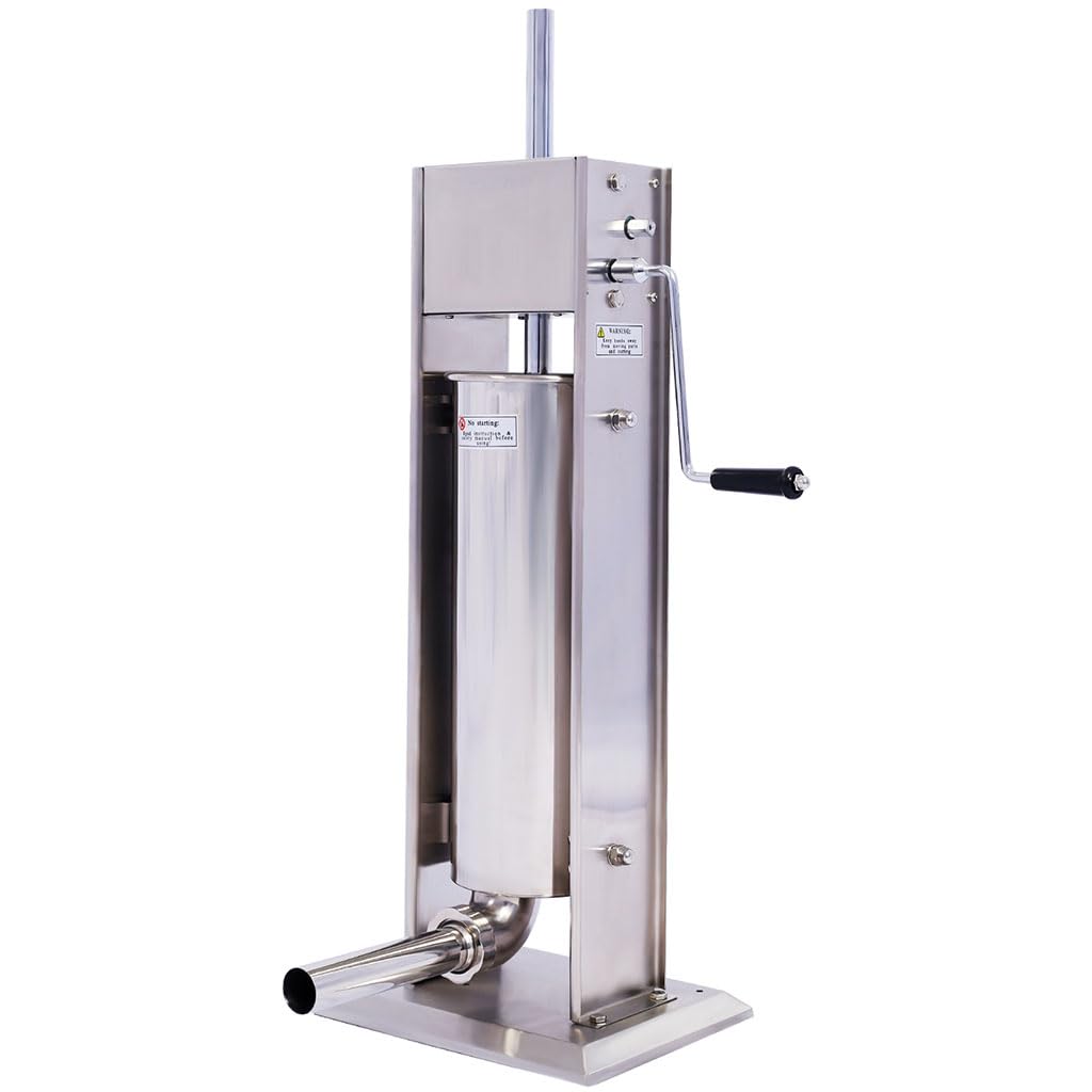 7L Stainless Steel Manual Sausage Stuffer H475318