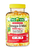 Fish Oil 1000 mg 120 Count Omega-3 Softgels T68412
