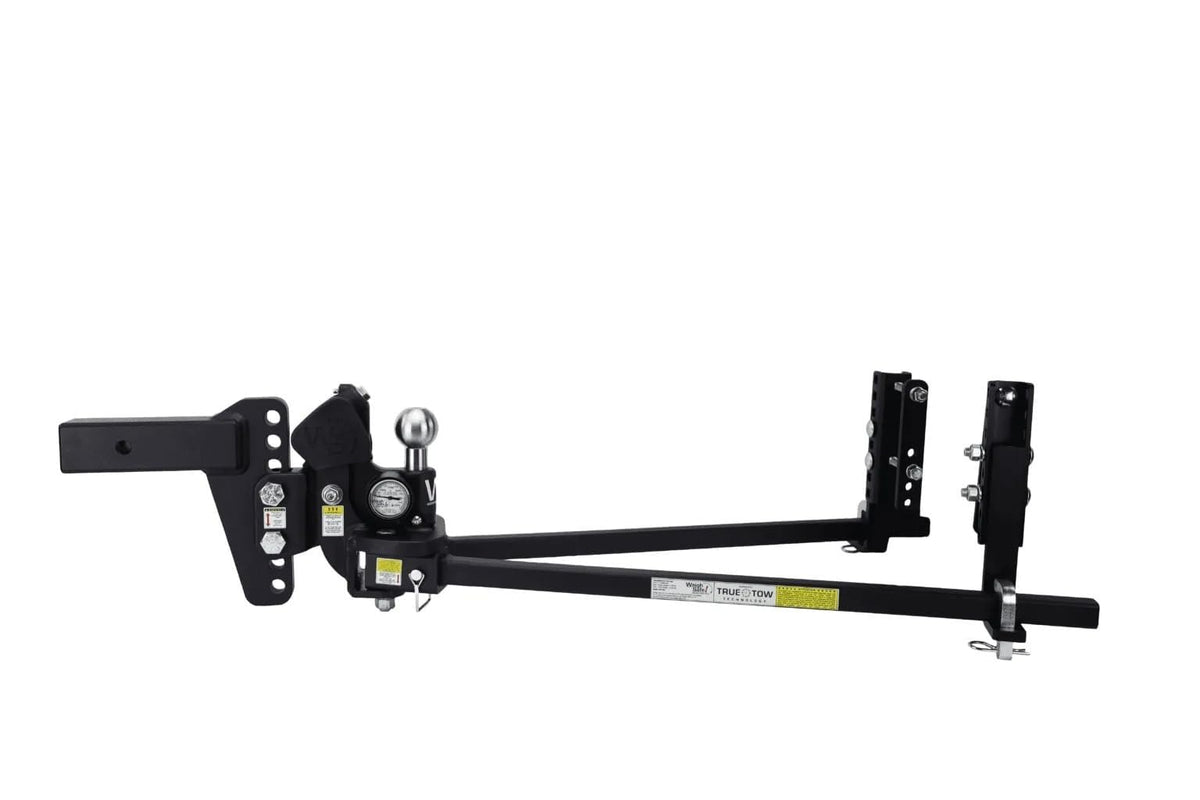 Weight Distribution Hitch with Anti-Sway, 8" Drop, 2" Shank, 12,500-lb Towing O268