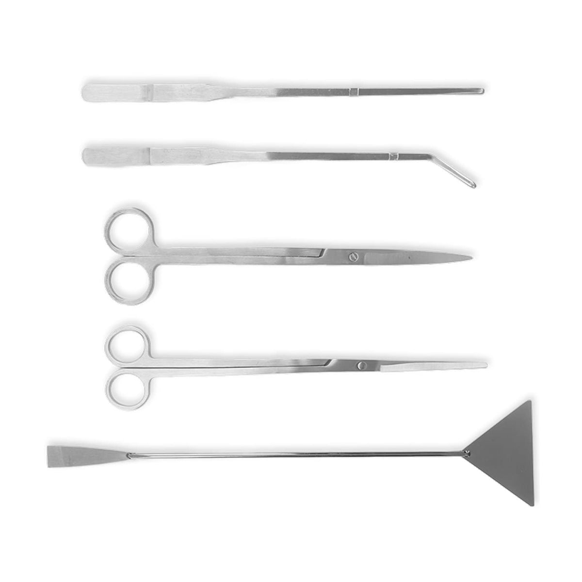 Steel Aquascaping Kit with Tweezers Shovel M67116