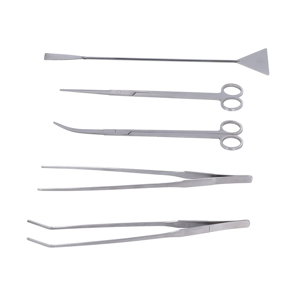 5-in-1 Stainless Steel Aquarium Maintenance Kit L4863