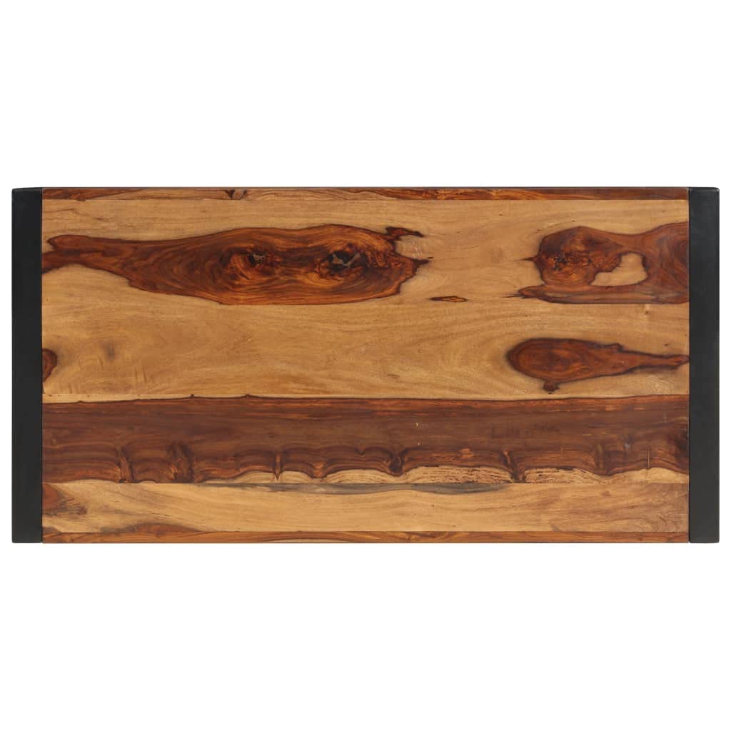 Brown Solid Sheesham Wood Coffee Table S50251