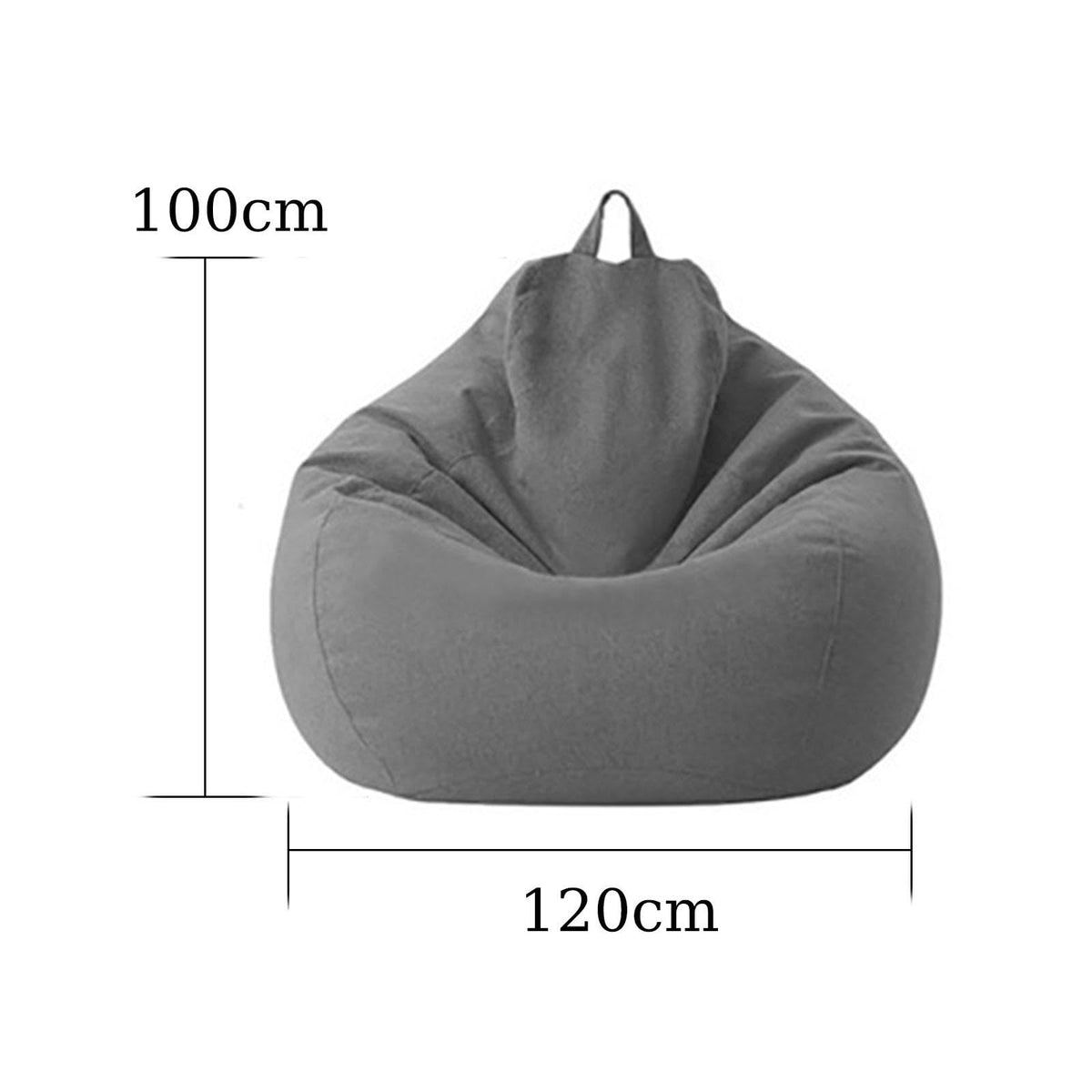 Yellow Large Bean Bag Chair Cover P999