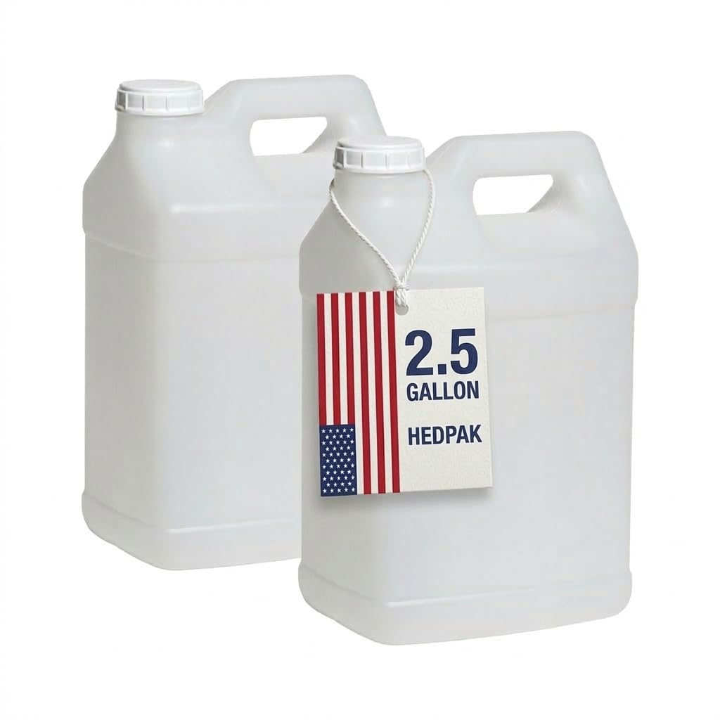 2.5 Gallon Reusable Plastic Water Jug with Lid M6556