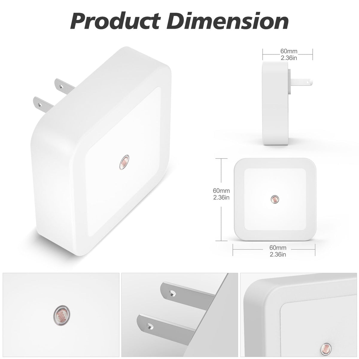 Warm White 8-Pack Plug in Night Light R371469