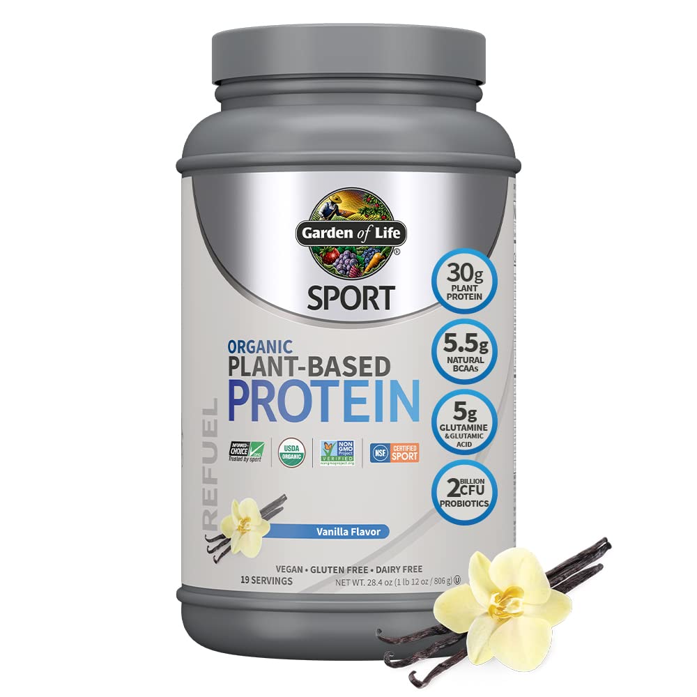 Organic Vegan Protein Powder Vanilla J460310