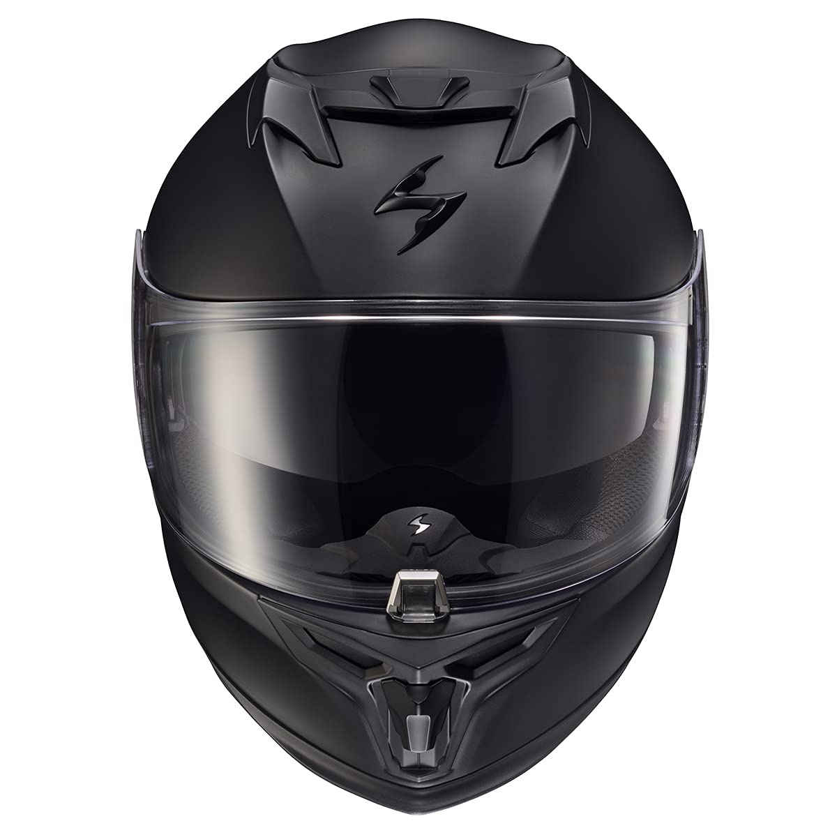 Full Face Touring Motorcycle Helmet with Bluetooth Ready Speaker Pockets DOT ECE Approved Matte Black Large X89128