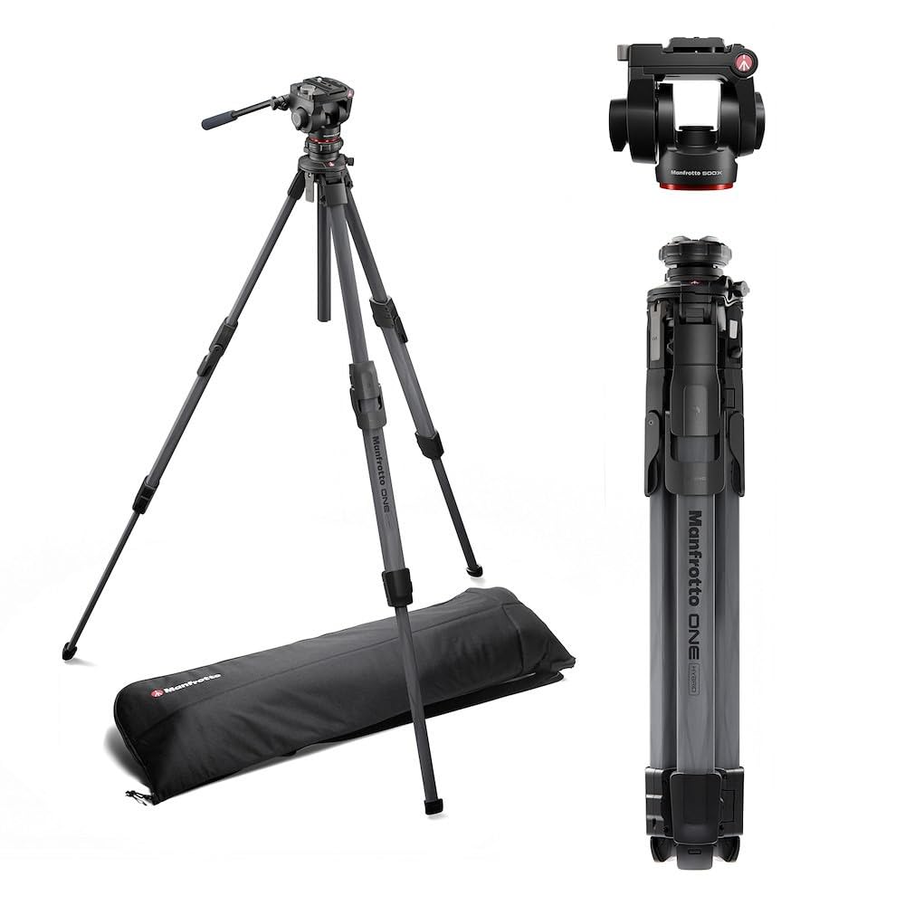 Fluid Video Head with Carbon Fibre Tripod B20192