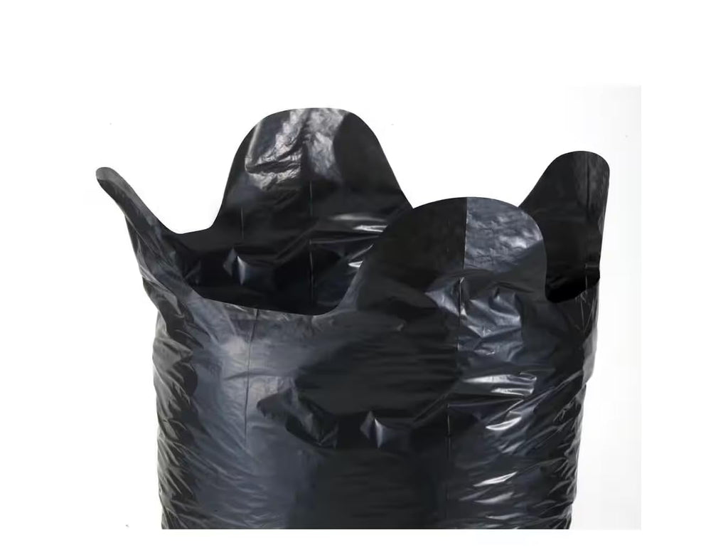 42 Gallon 50 Count 3 Mil Black Heavy Duty Trash Bags P2955