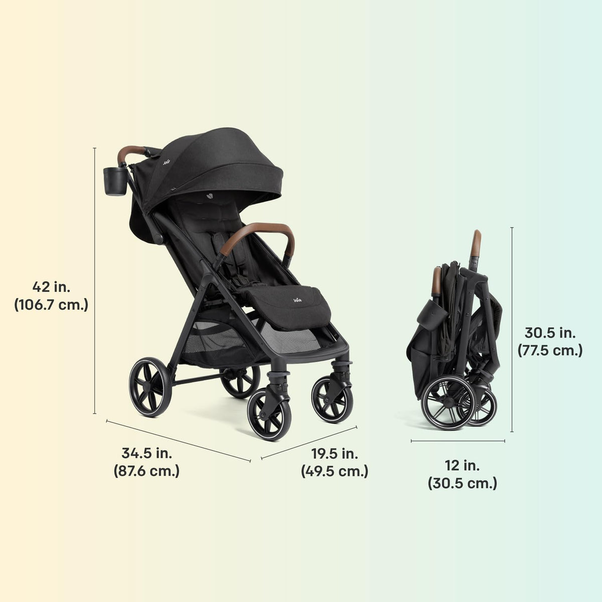 Compact Lightweight Travel Stroller X622944