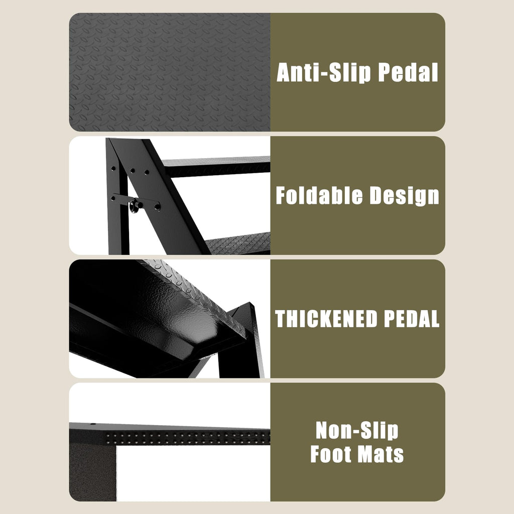 Foldable 2 Step Ladder G62681