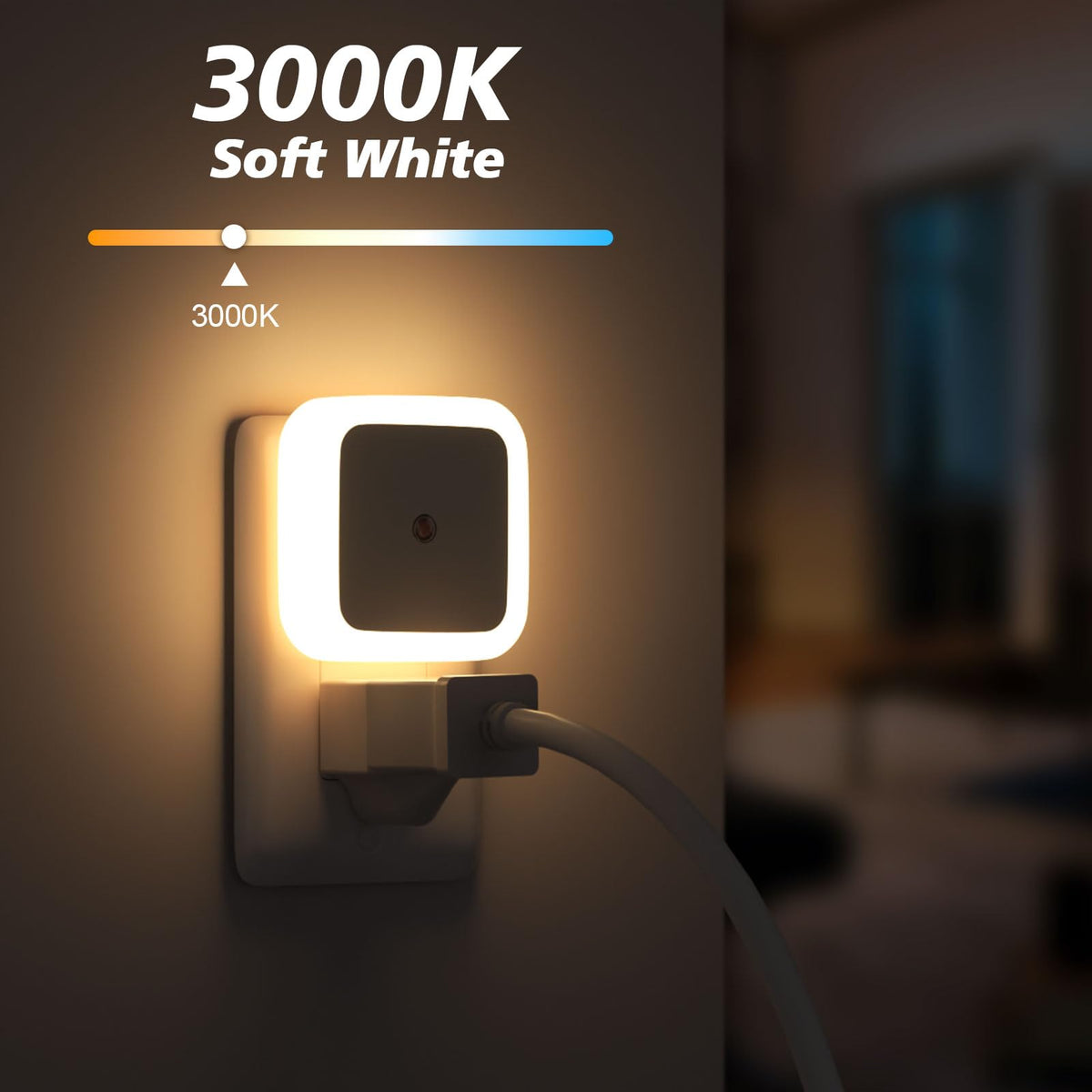 Warm White 8-Pack Plug in Night Light R371469