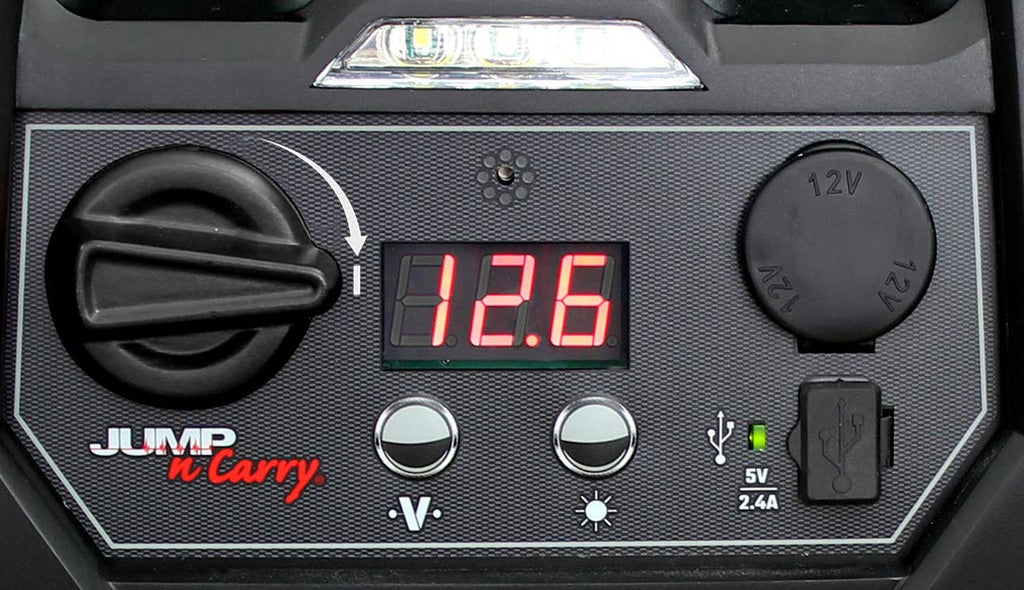 1100 Peak Amp Jump Starter with Air Compressor Z80922