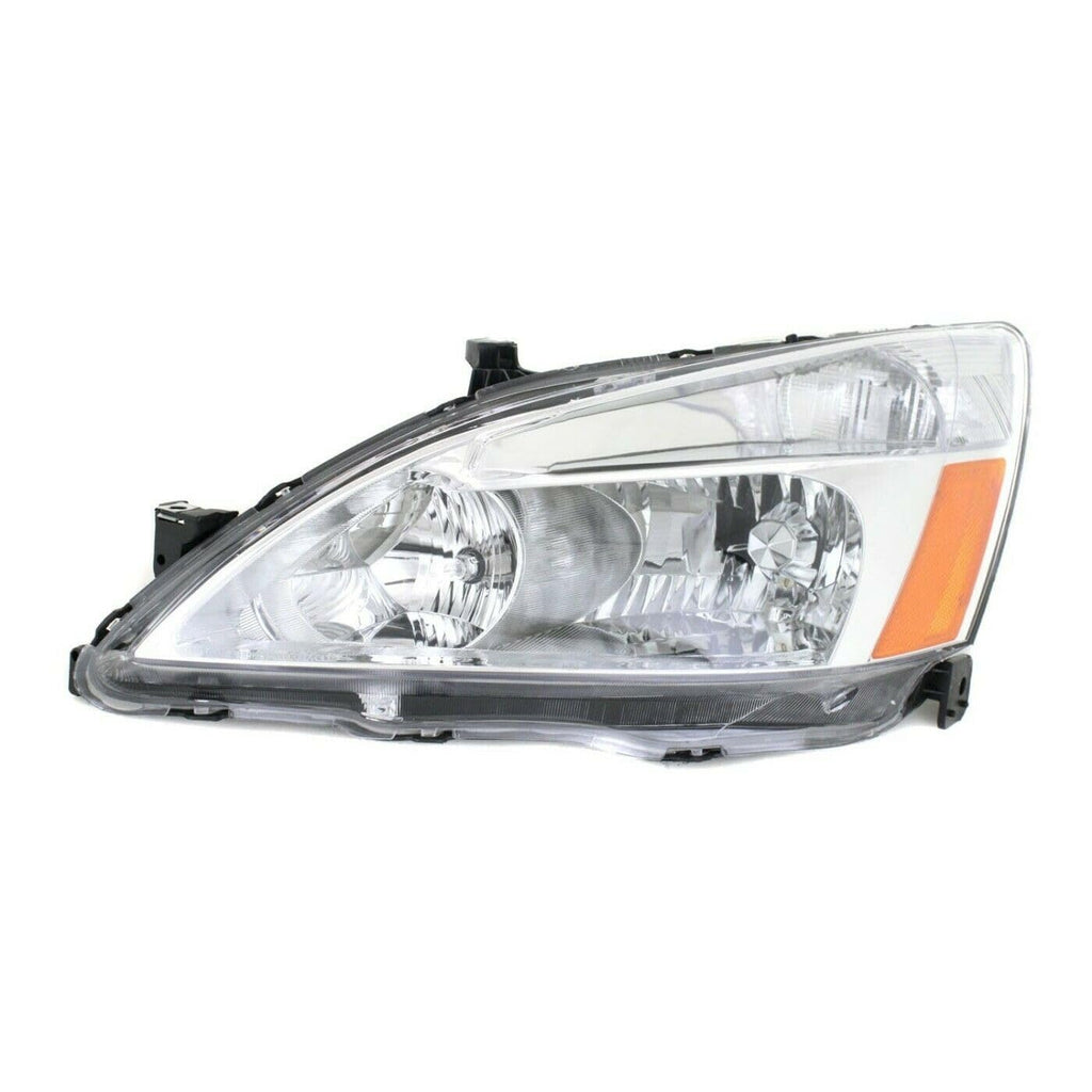 Headlight Headlamp Set Left Right Clear Lens 2pcs S6049