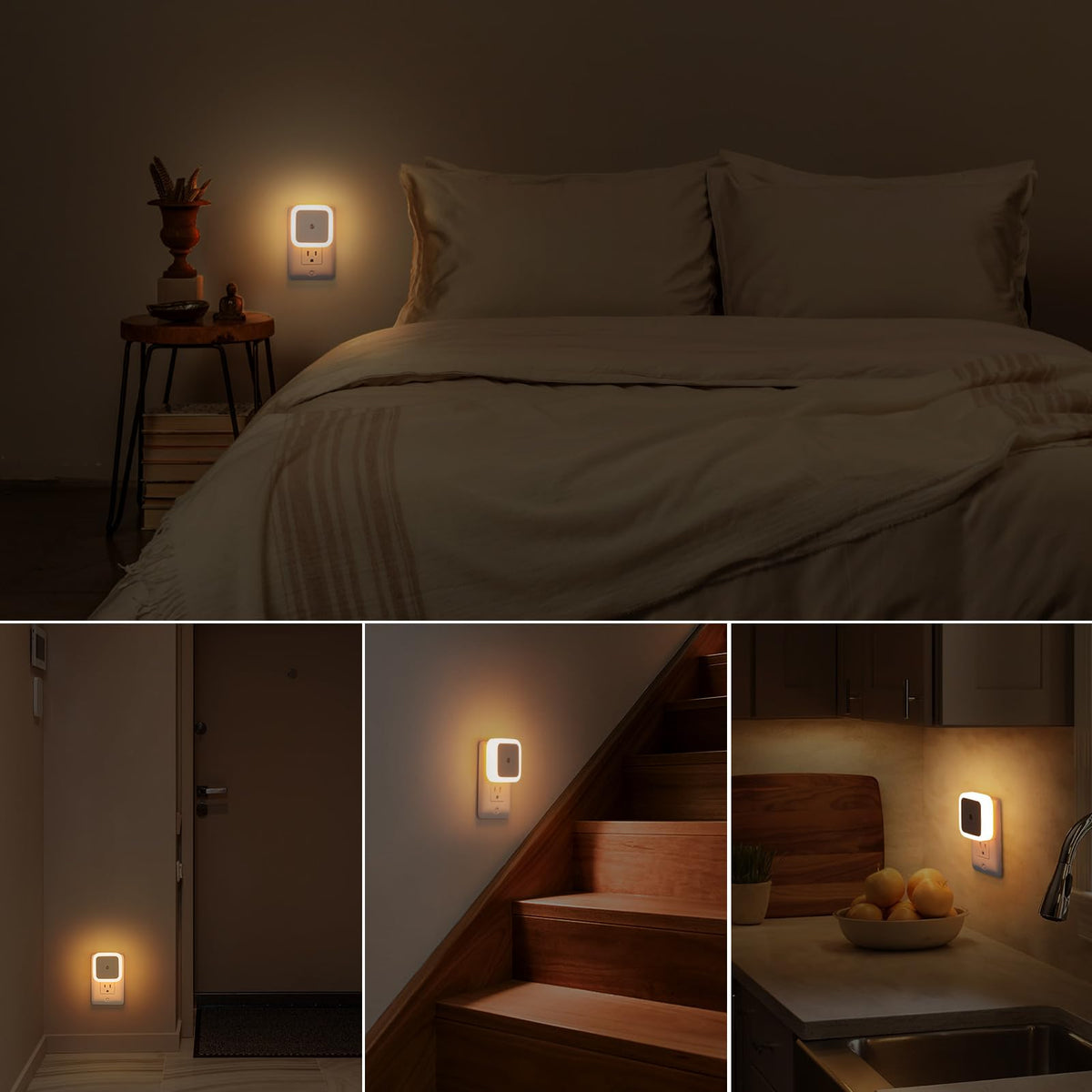 Warm White 8-Pack Plug in Night Light R371469