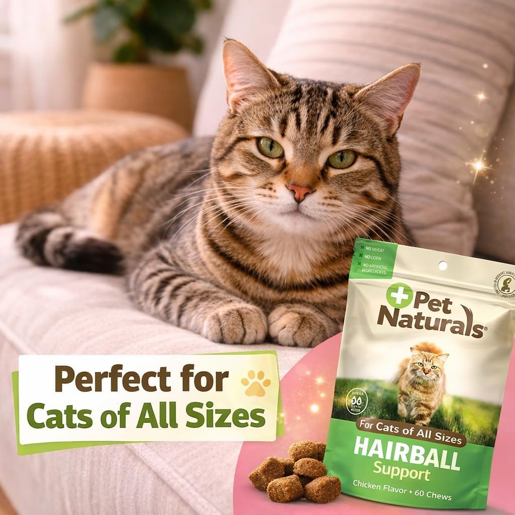 Chicken Liver Hairball Relief Soft Chews for Cats 30 Count Z259
