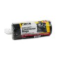 Heavy Duty 42-Gallon Contractor Trash Bags, Tear Resistant, Black, 10 Ct S61924