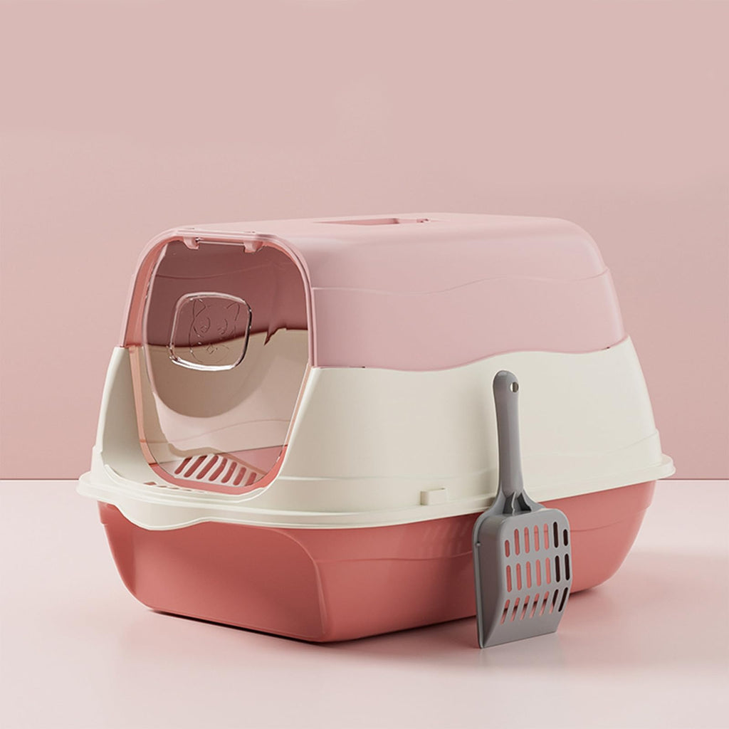Cat Litter Box with Lid with Litter Scoop K639