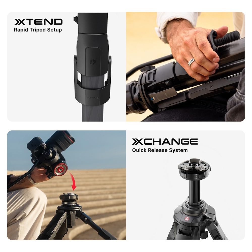 Fluid Video Head with Carbon Fibre Tripod B20192