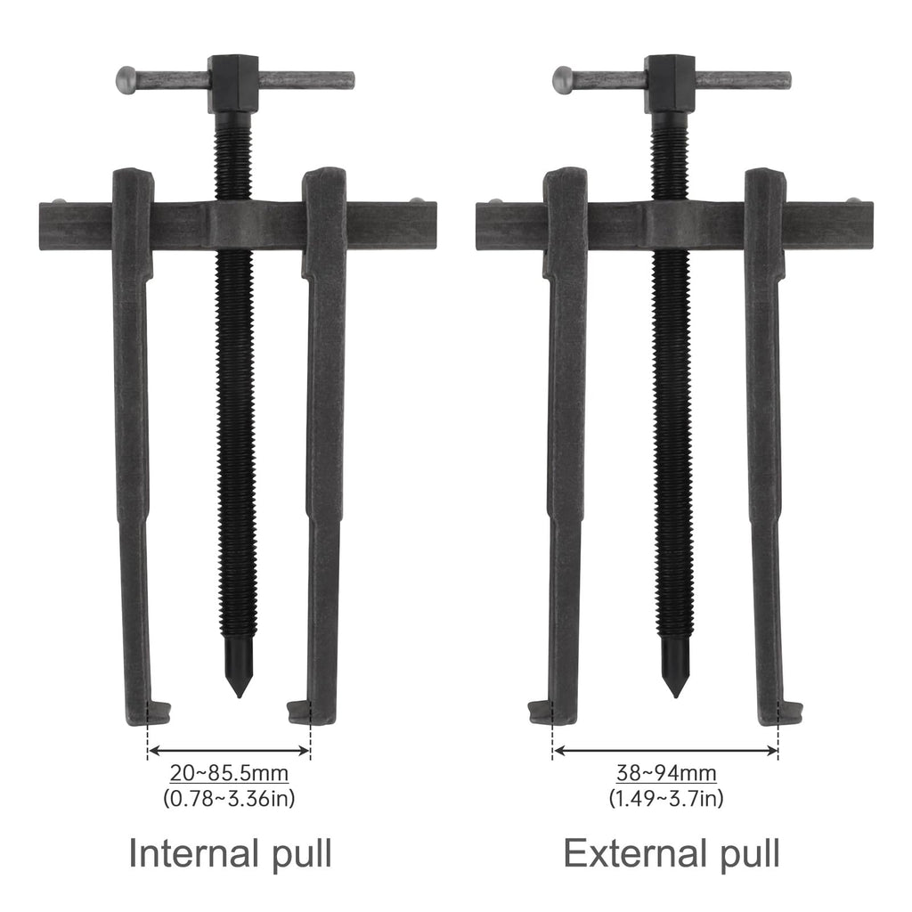 Adjustable Two Jaw Carbon Steel Bearing Puller 8 inch A684178