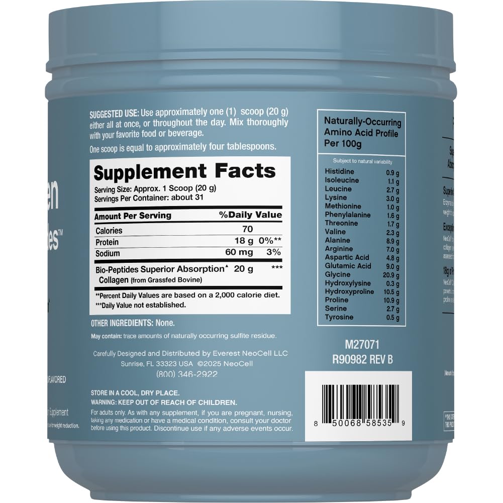 Collagen Peptides Powder 22oz L9383