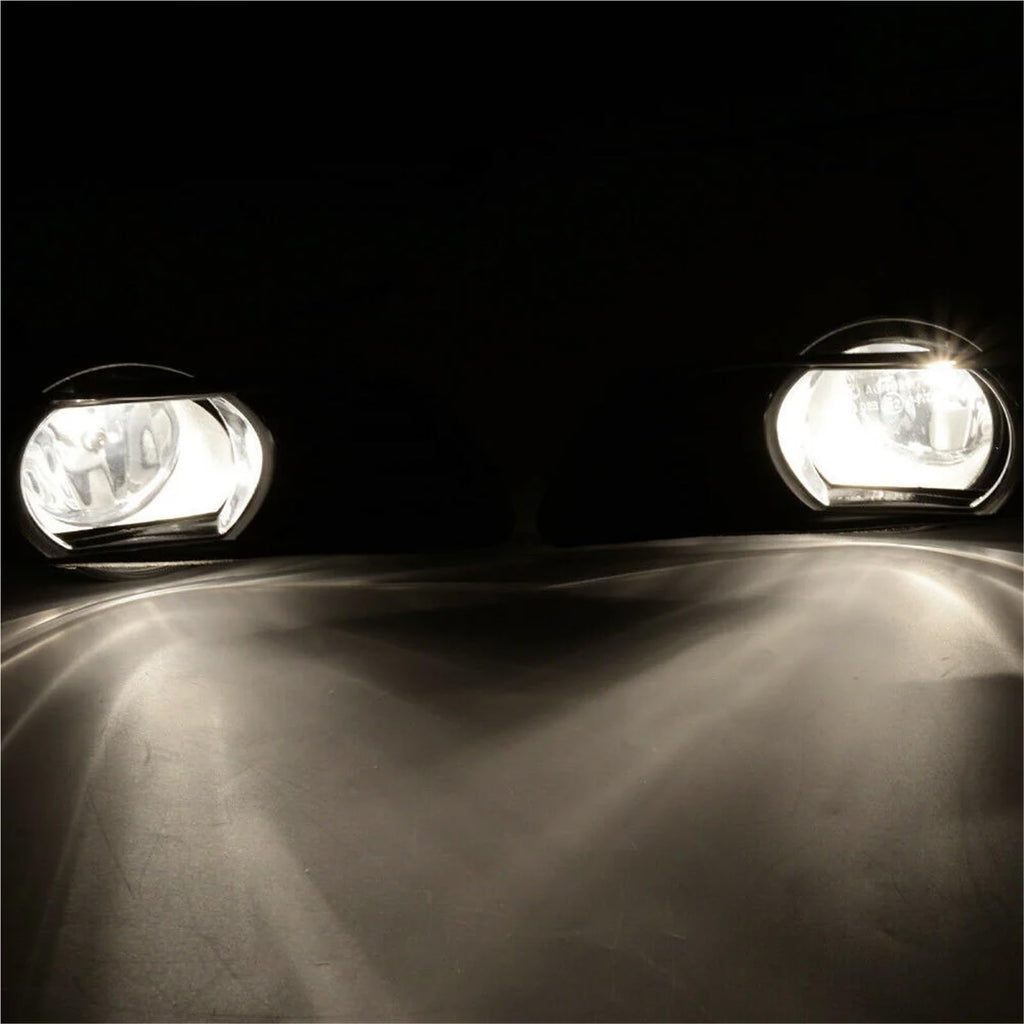 Front Bumper Fog Light Lamp LED Assembly With Switch Wiring Harness J37503