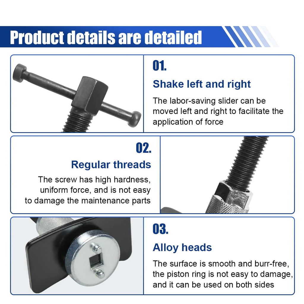 Brake Caliper Piston Rewind Tool H43063