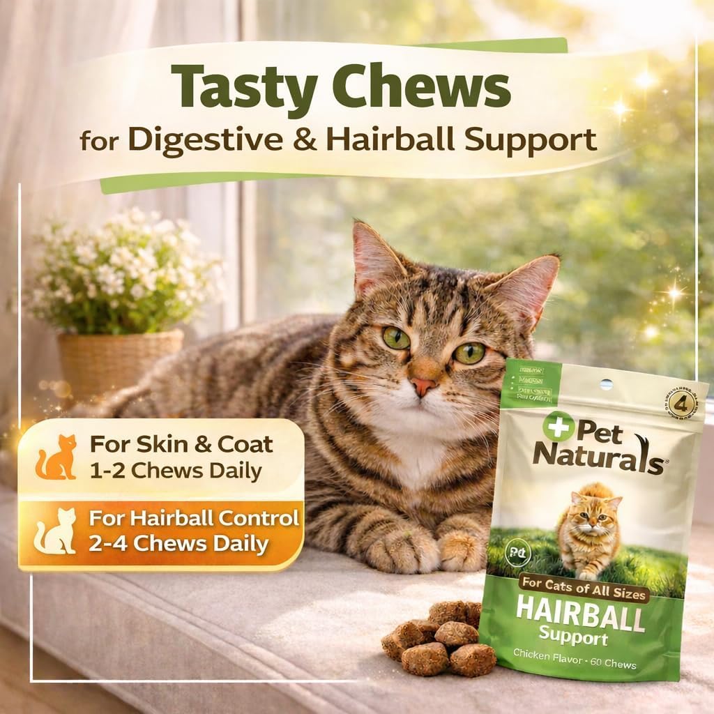 Chicken Liver Hairball Relief Soft Chews for Cats 30 Count Z259