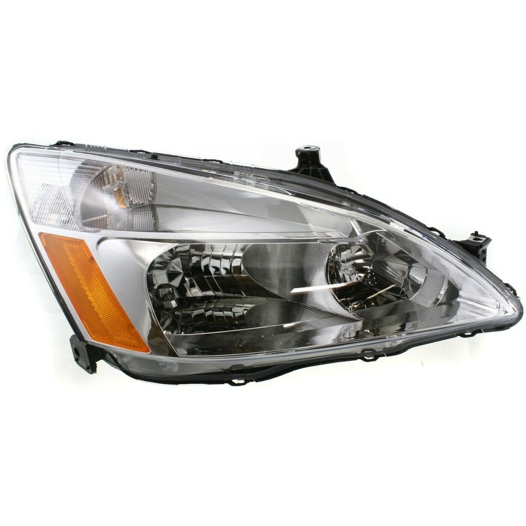 Headlight Headlamp Set Left Right Clear Lens 2pcs S6049