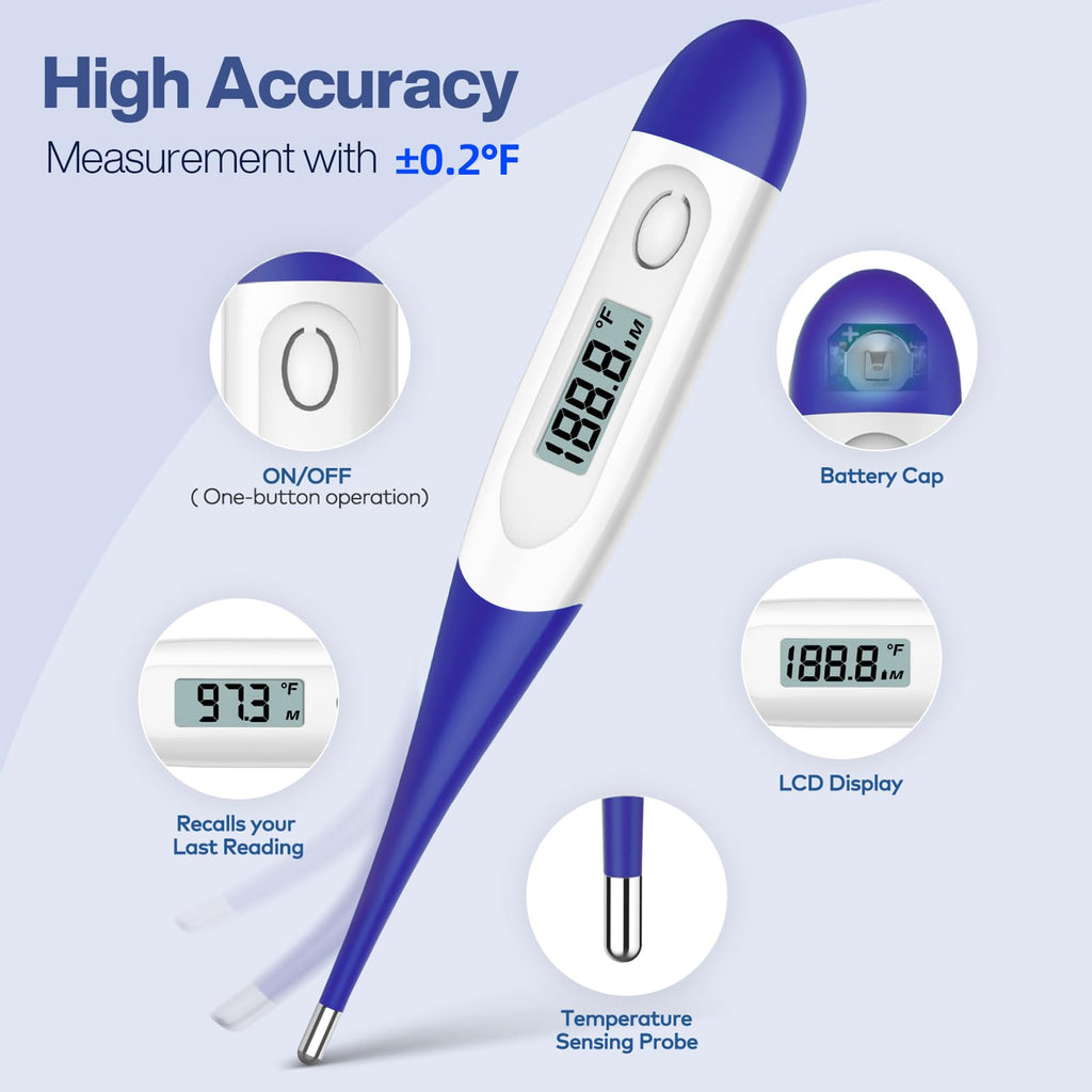 Digital Thermometer Dark Blue Z51986