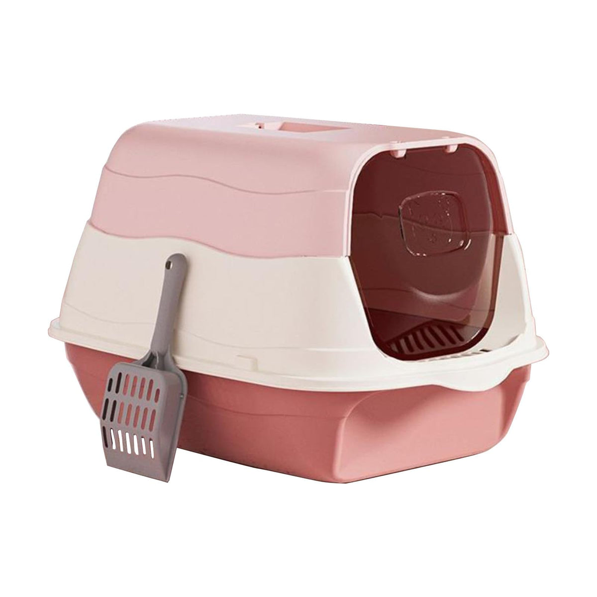 Cat Litter Box with Lid with Litter Scoop K639