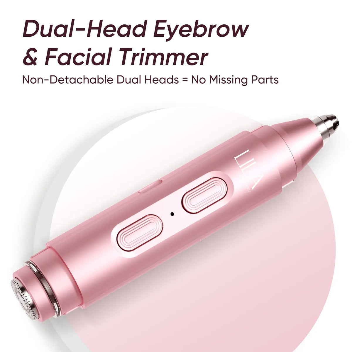 2-in-1 Eyebrow & Nose Hair Trimmer E2898