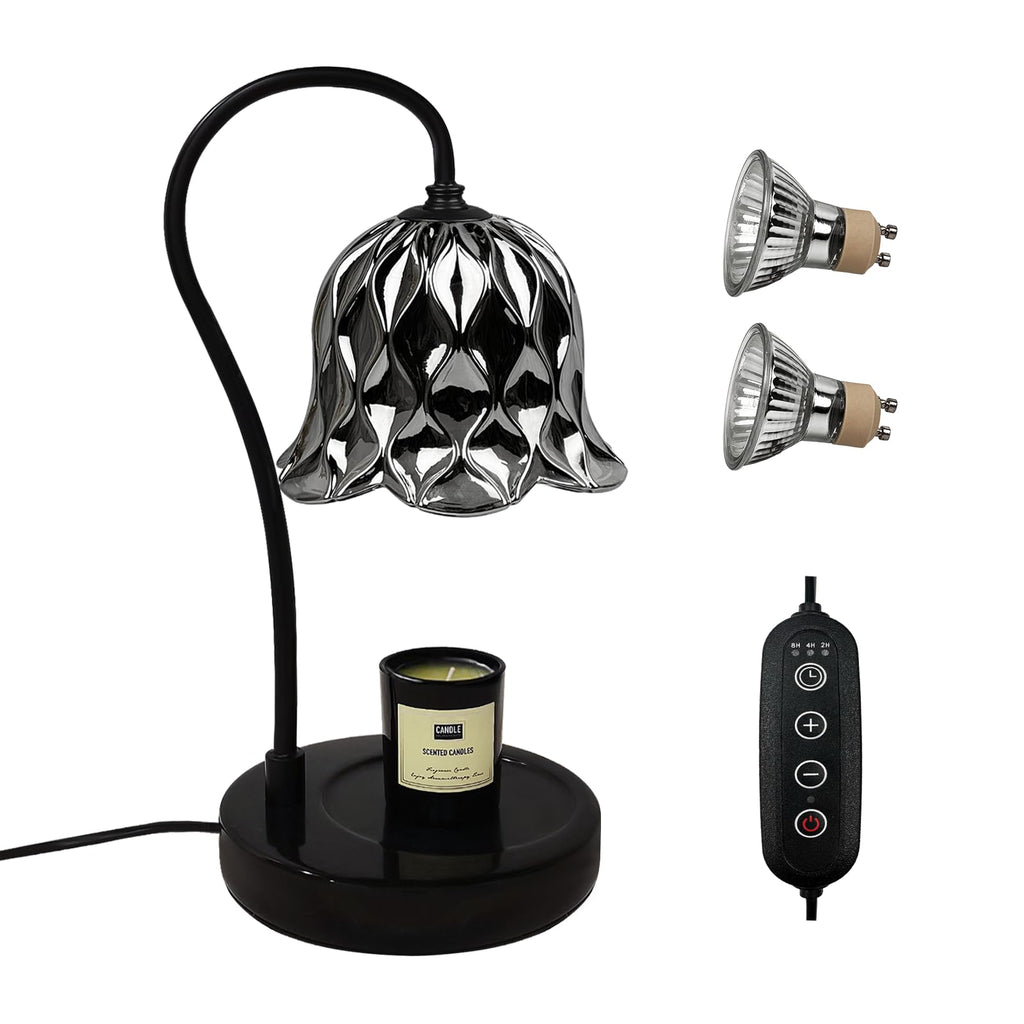 Candle Warmer Lamp with Timer Dimmer Marble Base M192249