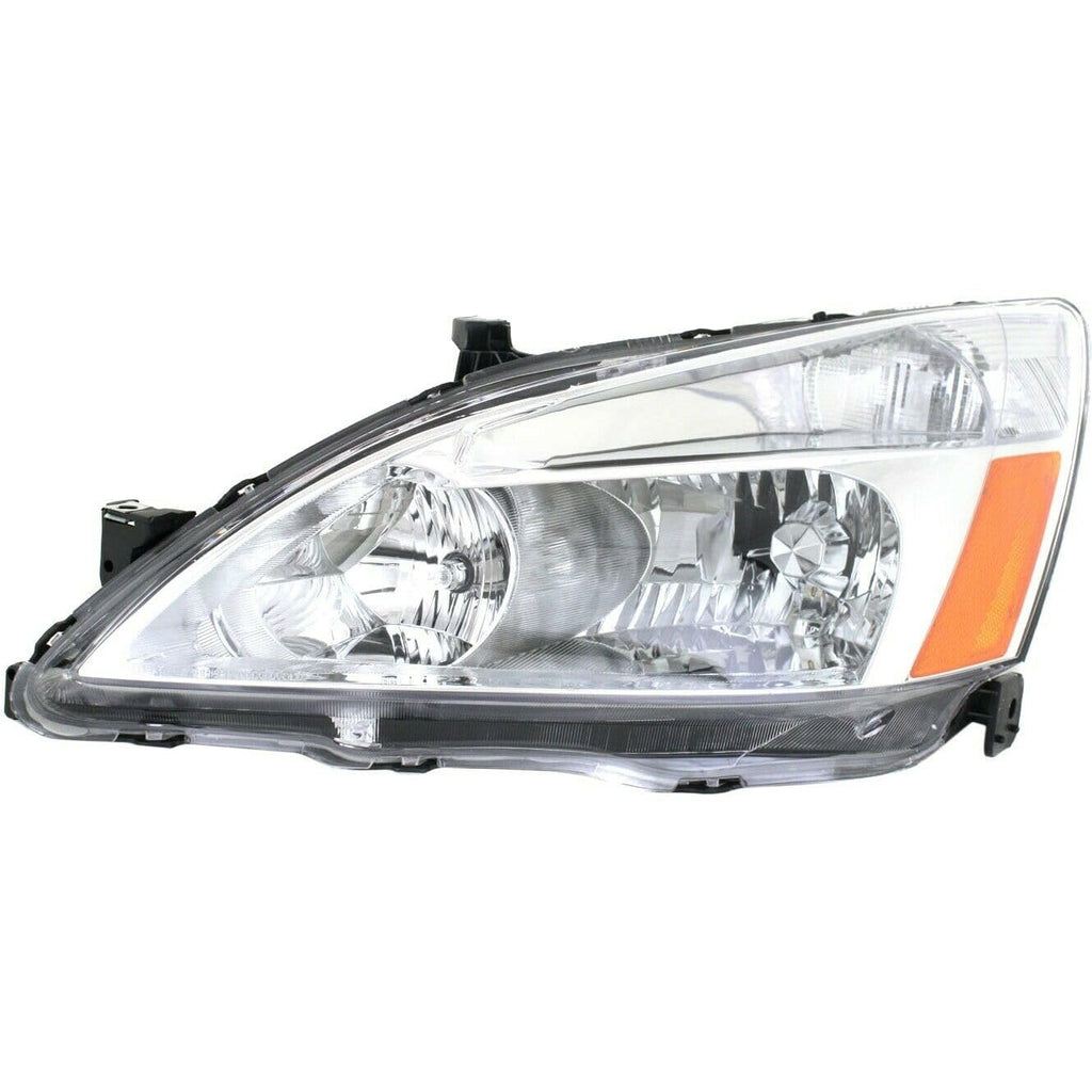 Headlight Headlamp Set Left Right Clear Lens 2pcs S6049