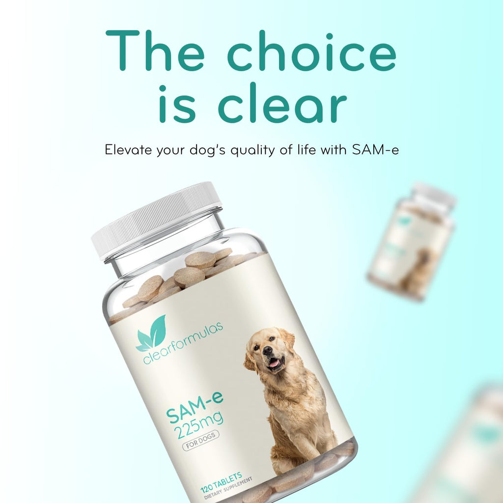 Chewable SAM-e Liver Support Supplement for Dogs 225mg J59712