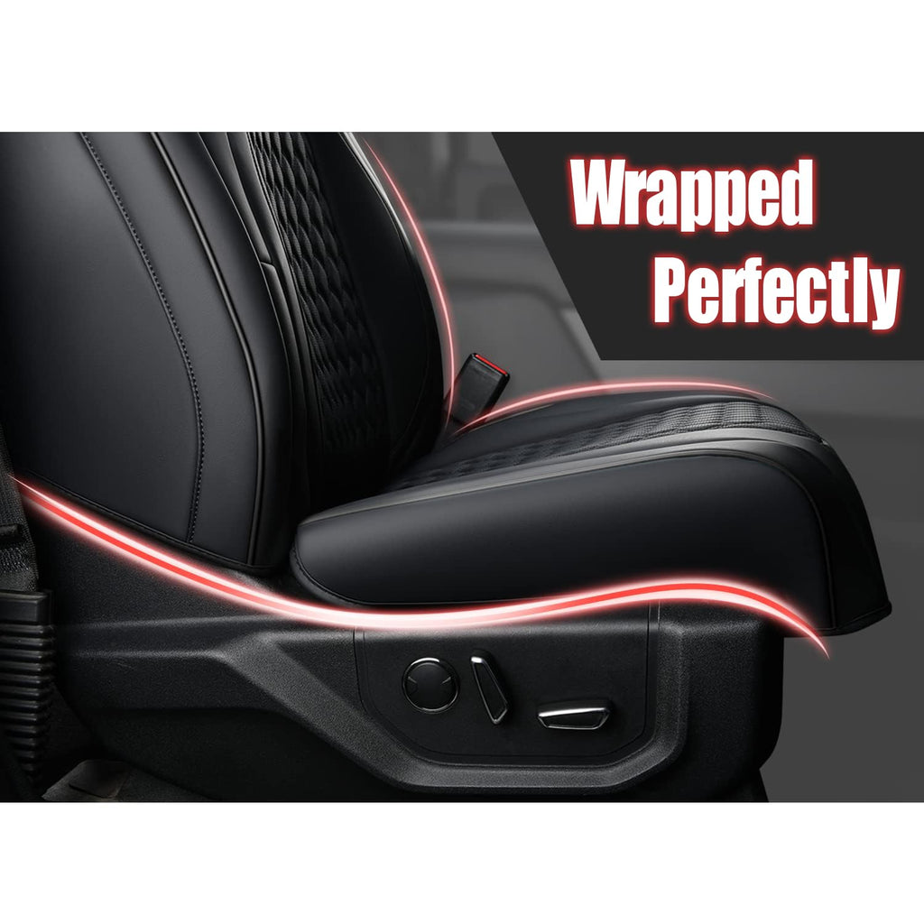 Waterproof Faux Leather Full Coverage Seat Covers Z428408