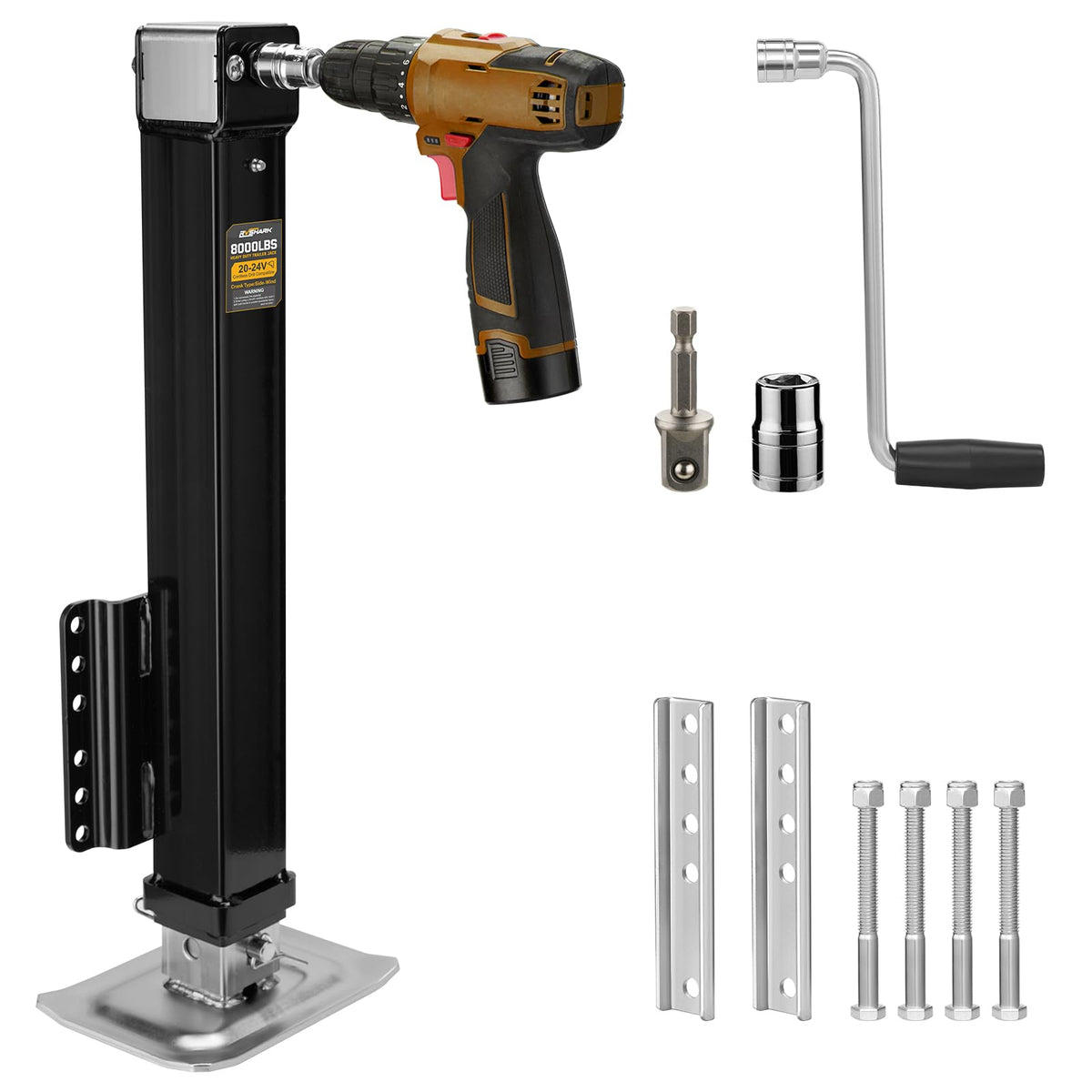 8000 lbs A-Frame Trailer Jack K40452
