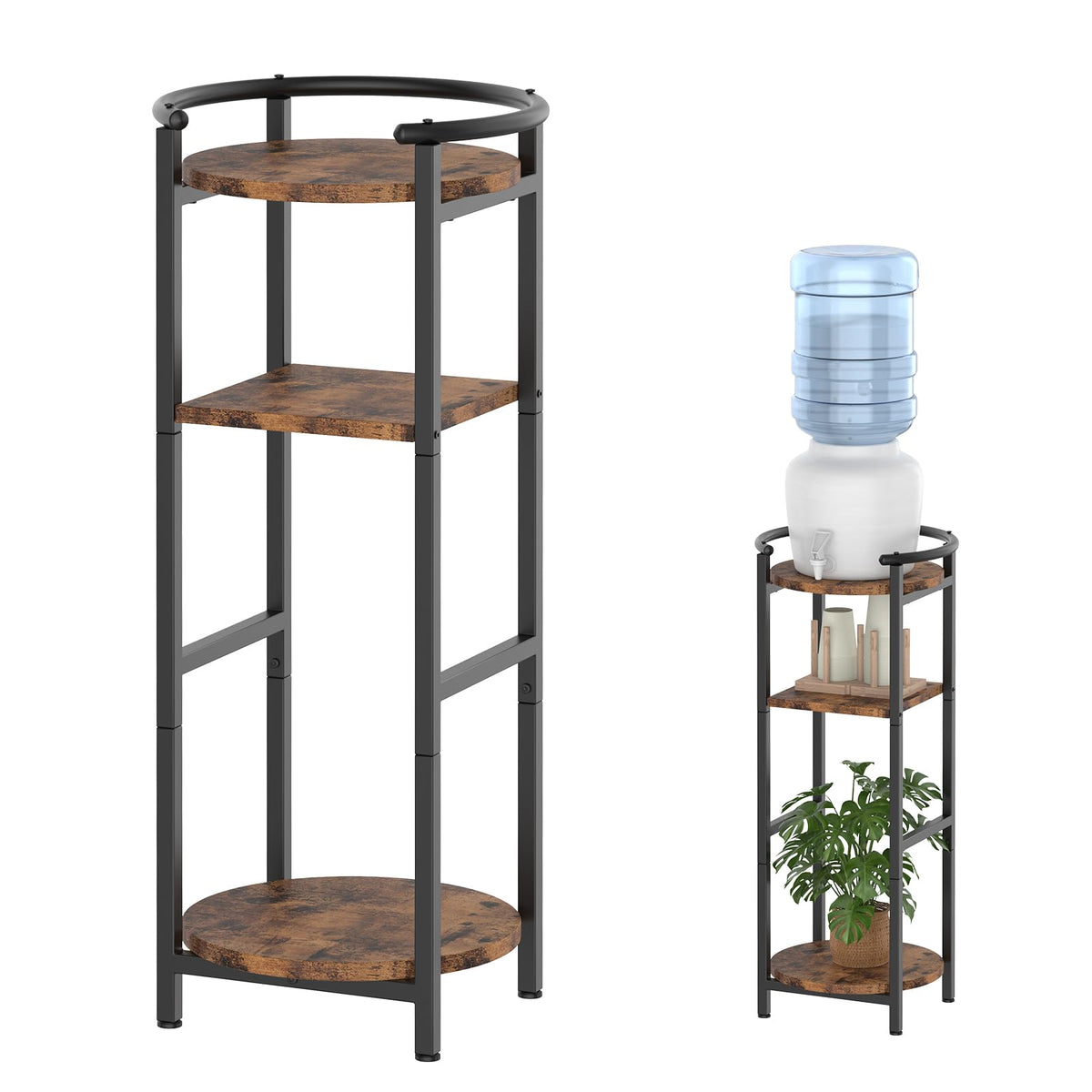 Wood Drink Dispenser Stand P397898