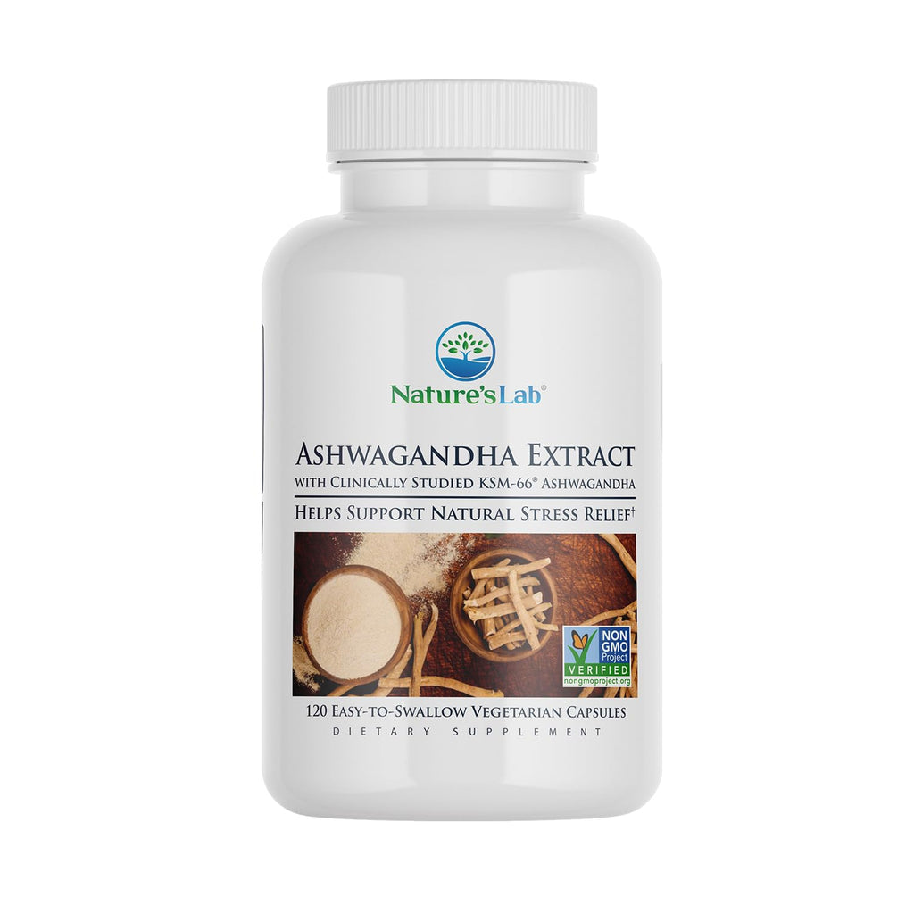 Extra Strength Organic Ashwagandha Root Extract 120 Ct F34616