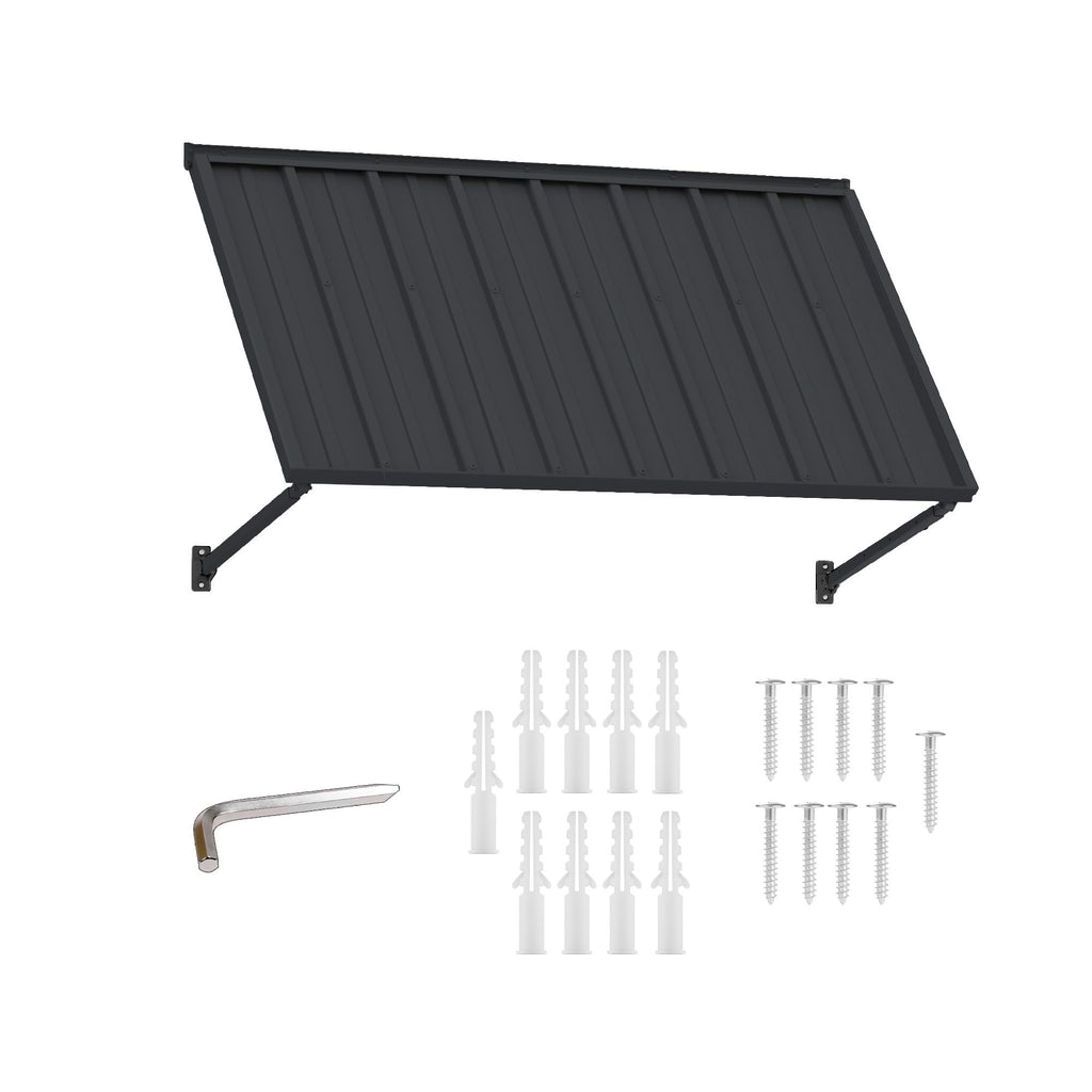 Adjustable Door Window Awning 42"W×32" R3968