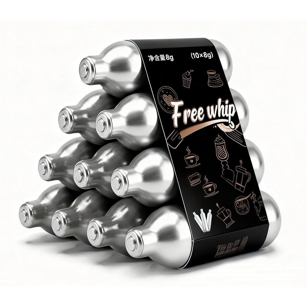 Whipped Cream Chargers 8g Food-Grade 10-pack X624