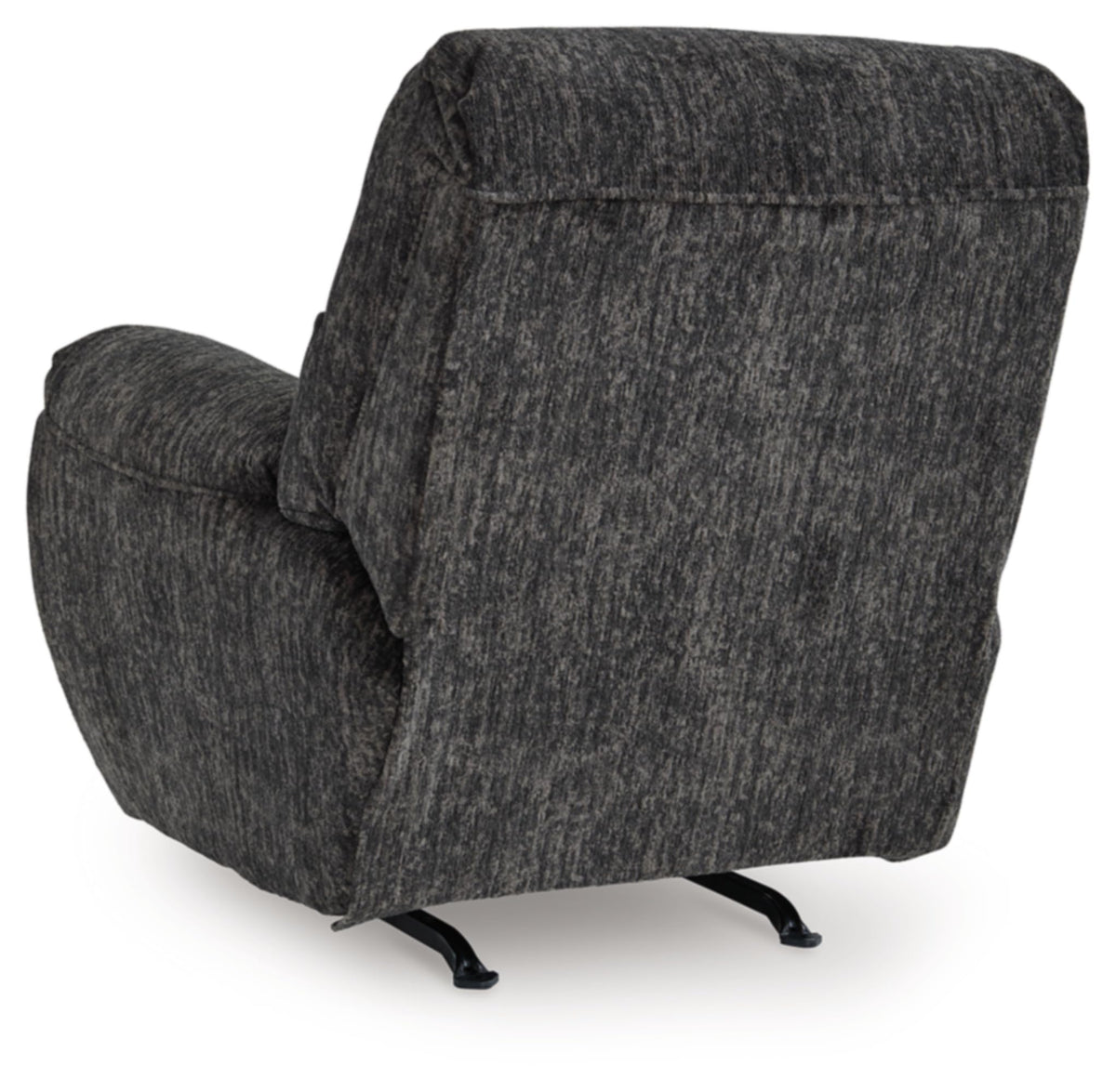 Gray Chenille Rocker Recliner Chair V7311