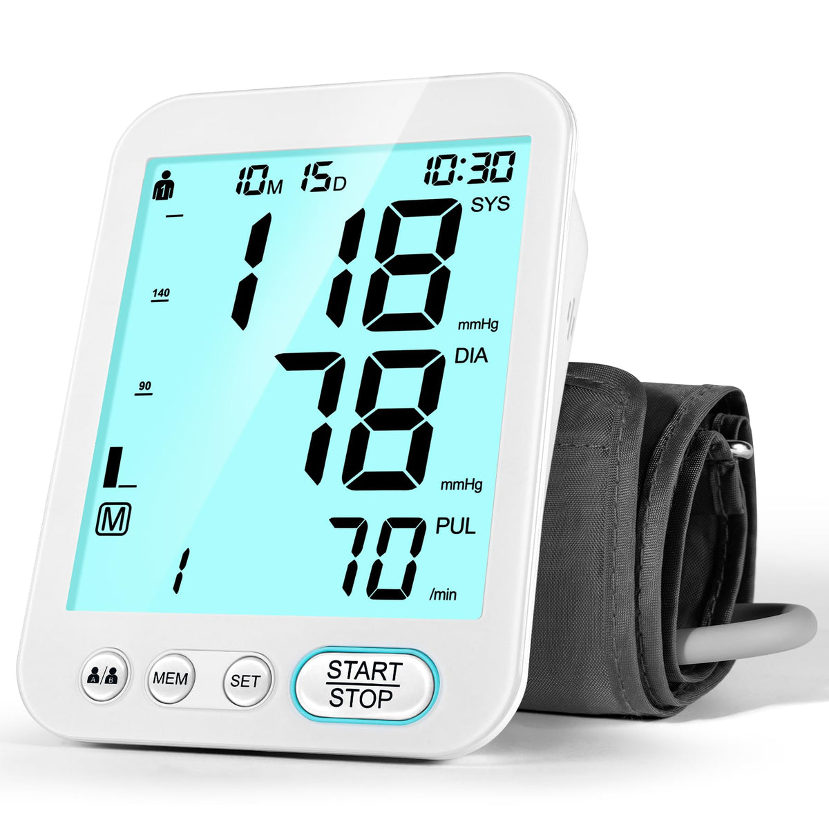 Blood Pressure Monitor Upper Arm with Storage Bag E2270