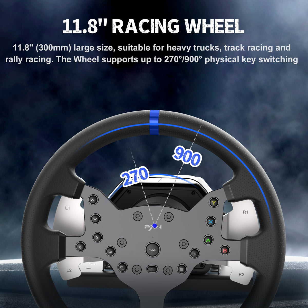 Force Feedback Gaming Steering Wheel O630182