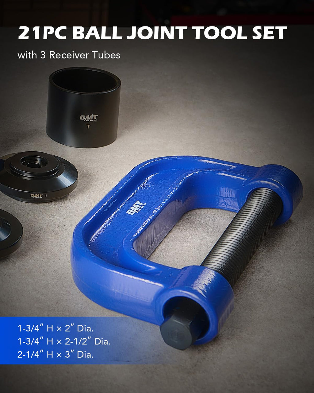 21pc Ball Joint Press Kit T2408