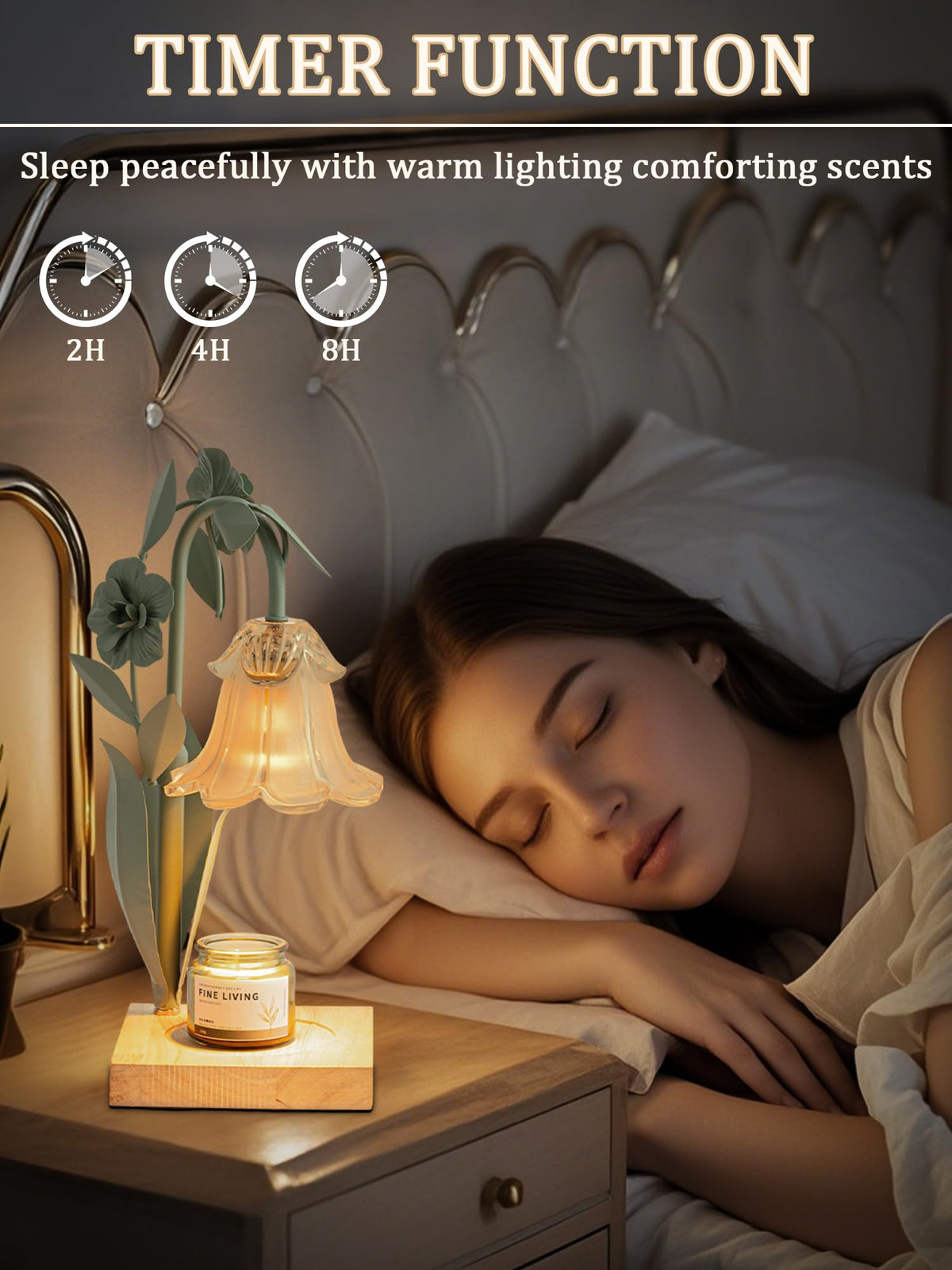 Candle Warmer with Timer & Dimmer W41799