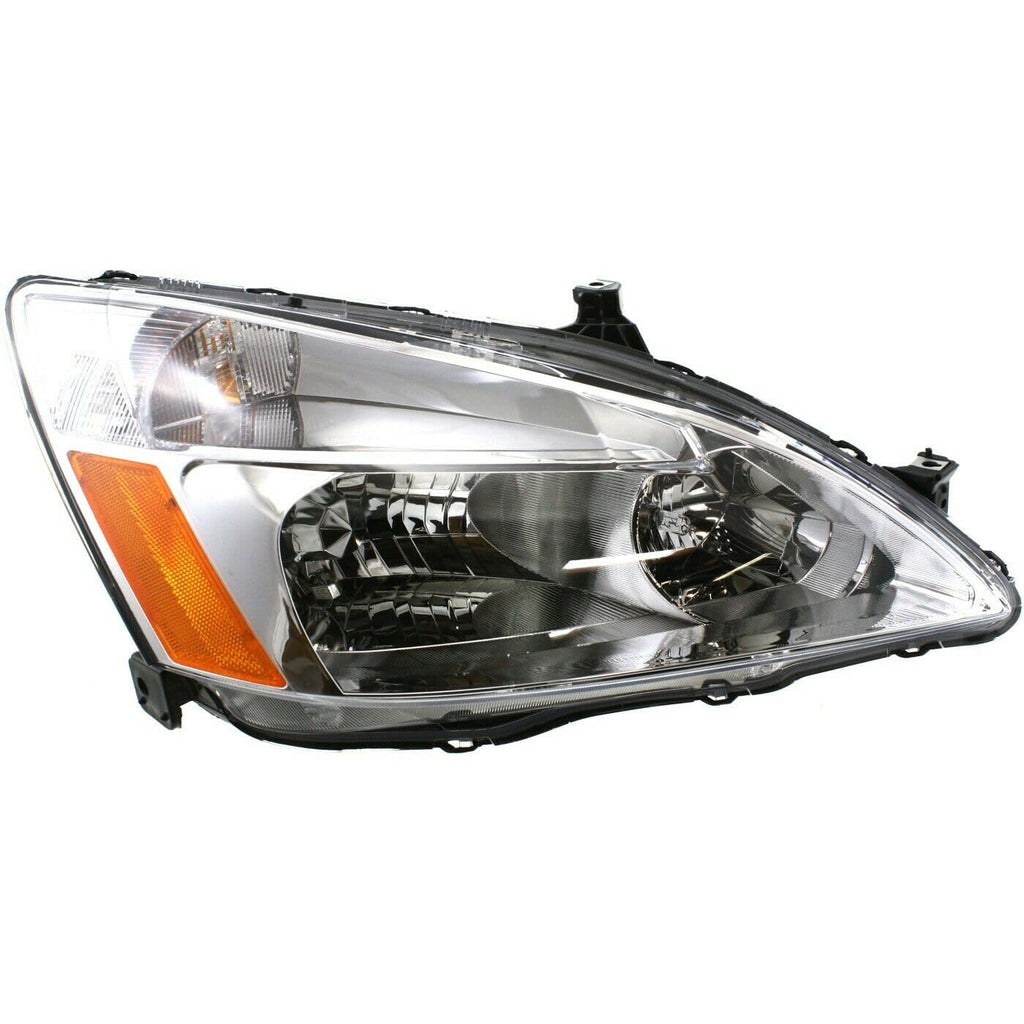 Headlight Headlamp Set Left Right Clear Lens 2pcs S6049